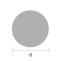 Dimensiones Barra Circular
